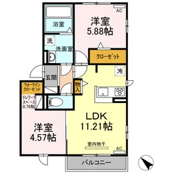 サクセスⅥ､Ⅶ　Ⅶの物件間取画像